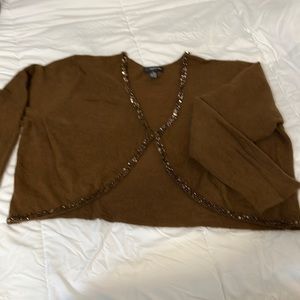 International Concepts Brown Sweater Size 2X